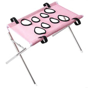 Hamaca de Grooming para Perros con Soporte Plegable
